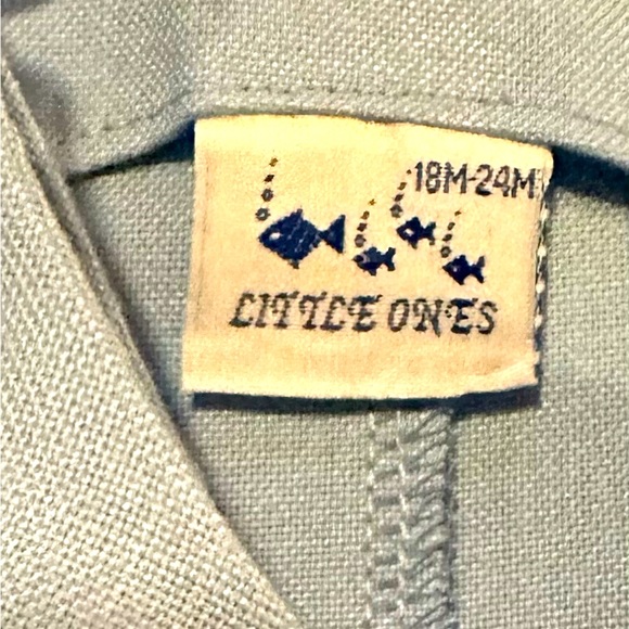 Little Ones Light Blue One Piece Romper - Size 18-24mo - New w/ Tags - Picture 5 of 5